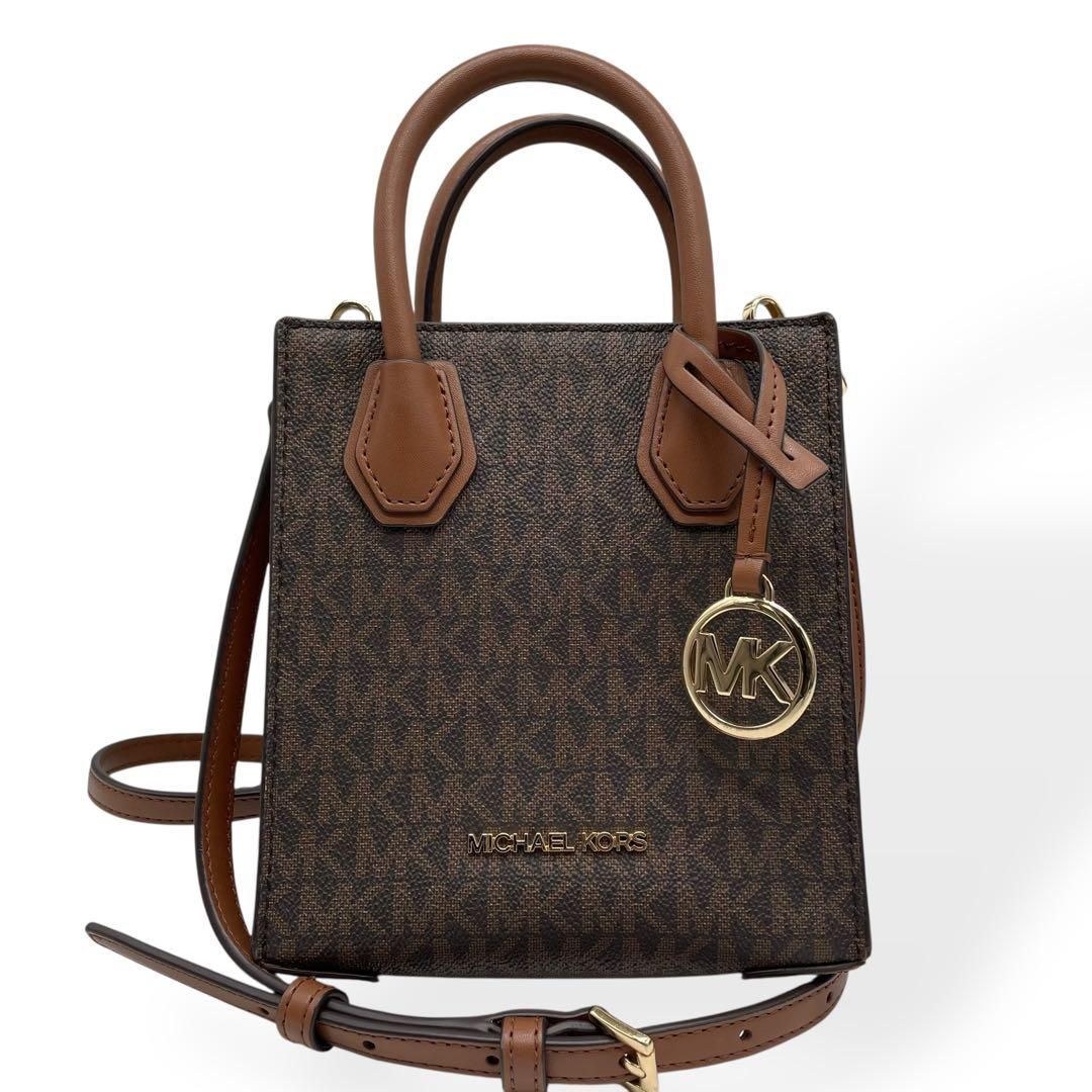 MICHAEL KORS 2 WAY ショルダーバッグ ミニ ブラウン