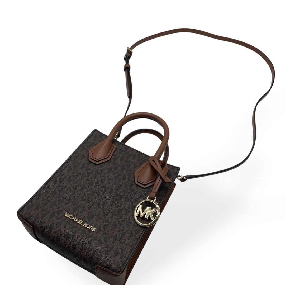 MICHAEL KORS 2 WAY ショルダーバッグ ミニ ブラウン