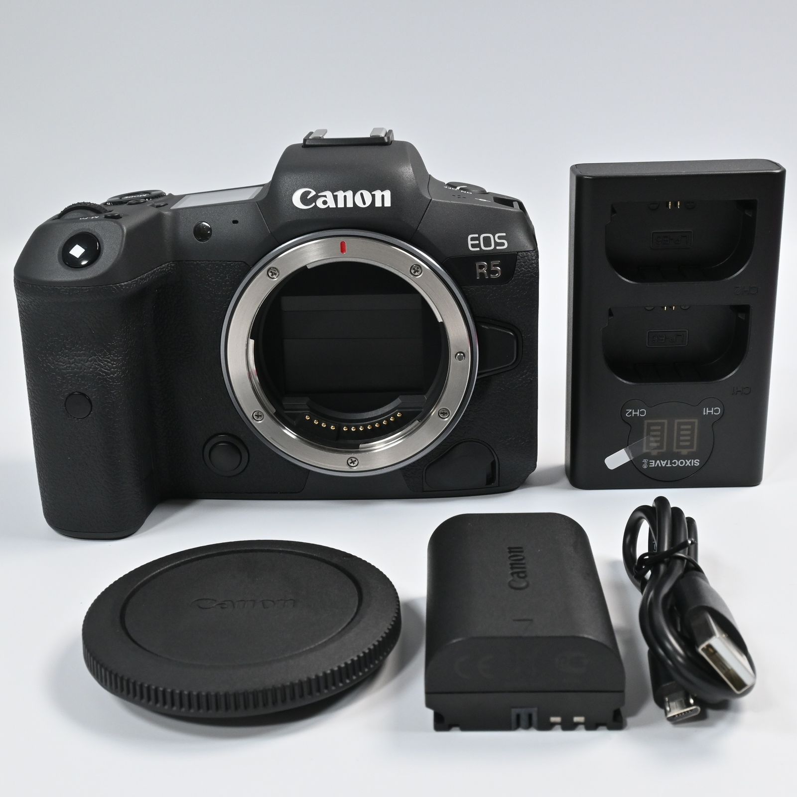 ☆美品☆Canon EOS R5 ボディ ショット数 6000以下 - メルカリ