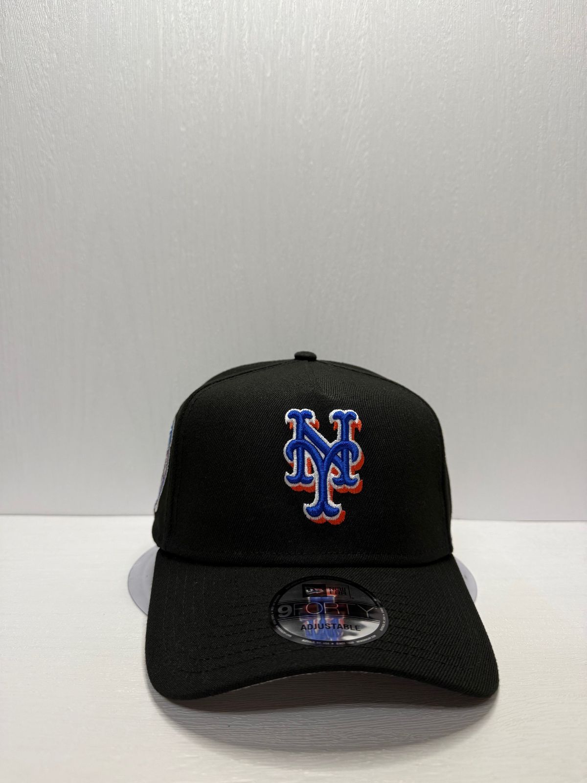 Newera ニューヨークメッツ サブウェイシリーズ2000 9 forty A FRAME スナップバックキャップ ブラック
