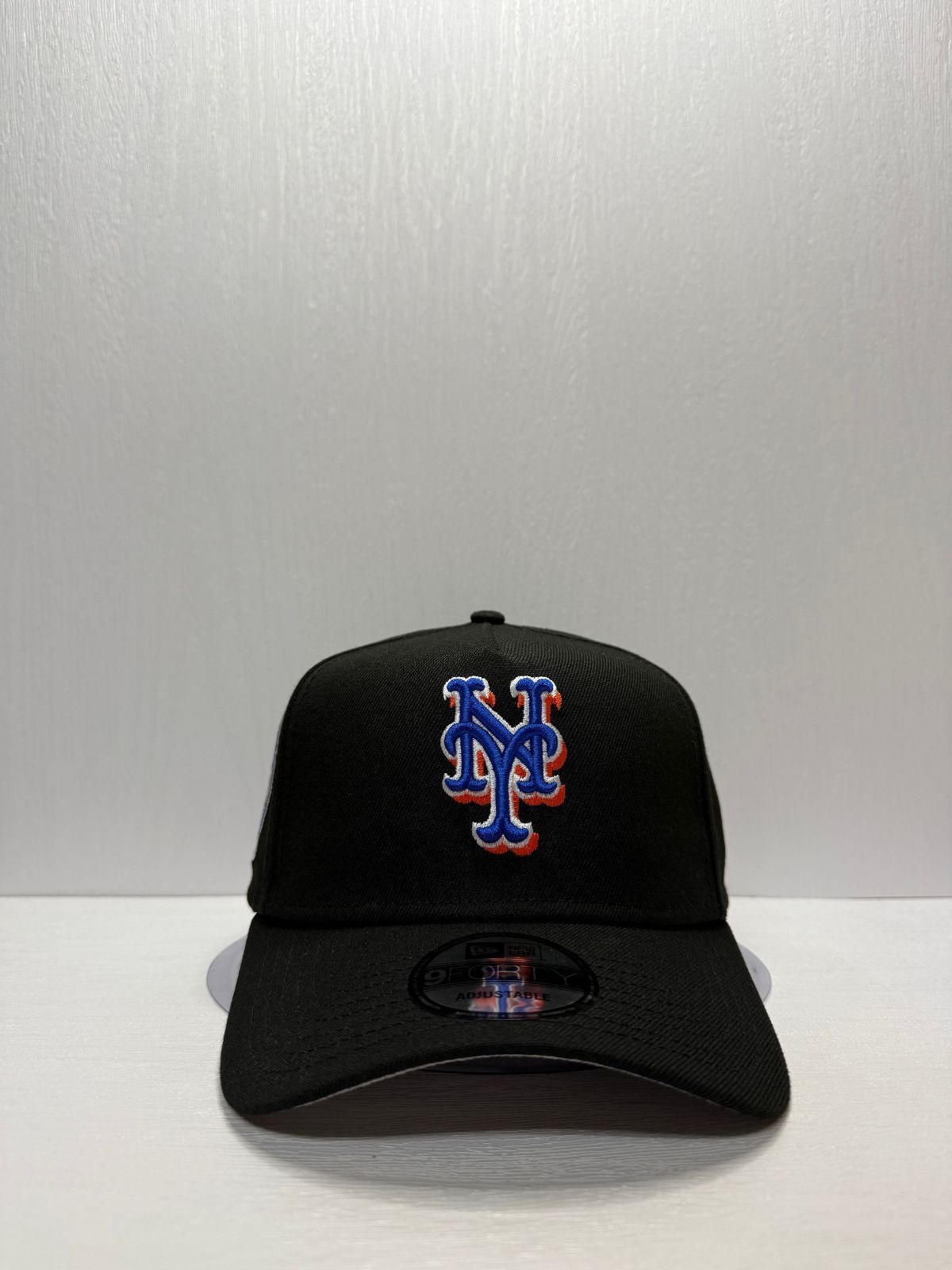 Newera ニューヨークメッツ サブウェイシリーズ2000 9 forty A-FRAME スナップバックキャップ ブラック