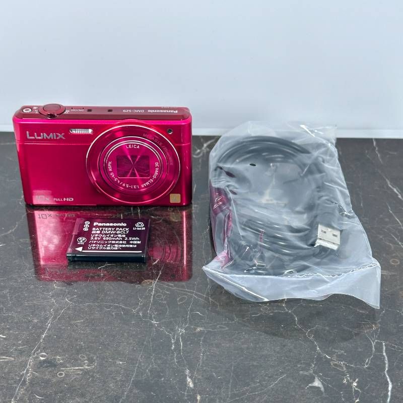 美品】Panasonic パナソニック LUMIX DMC-SZ9 ピンク 光学10倍ズーム