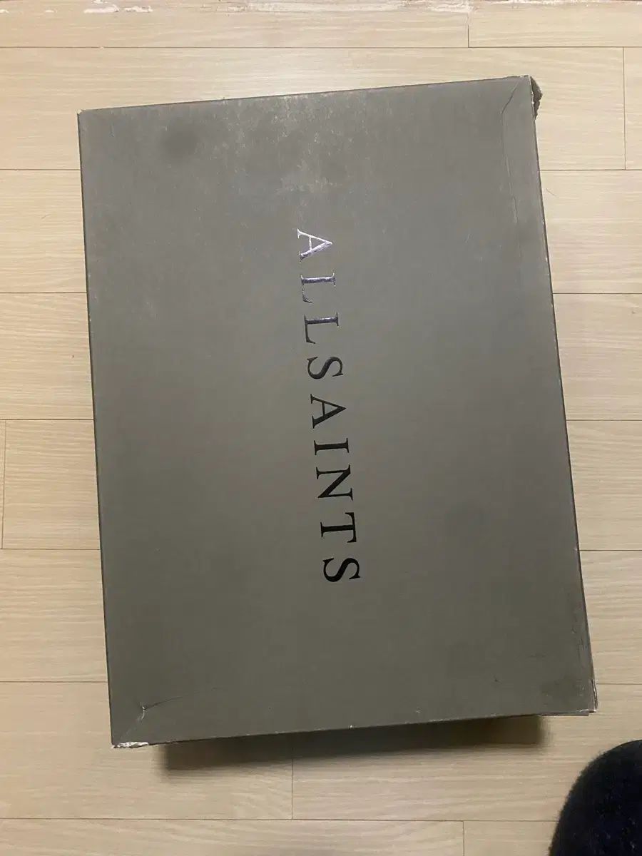 オールセインツ スウェード ブラック ブーツ 44