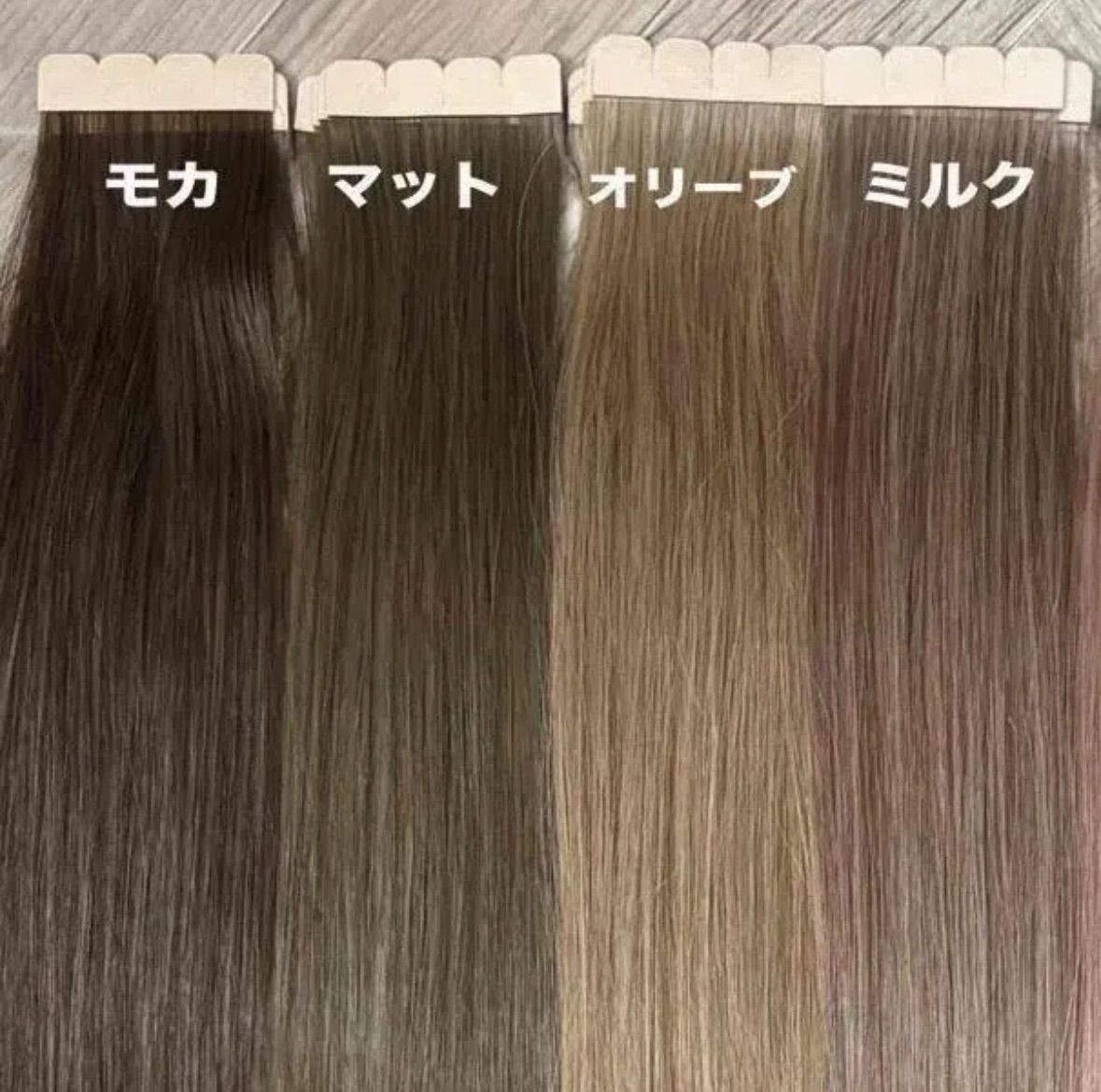 レターパック　sa160枚当日発送　シールエクステ　大人気カラー SECONDシールエクステ】デザイン用30㎝ 10sheets（20本分）22色 最高級