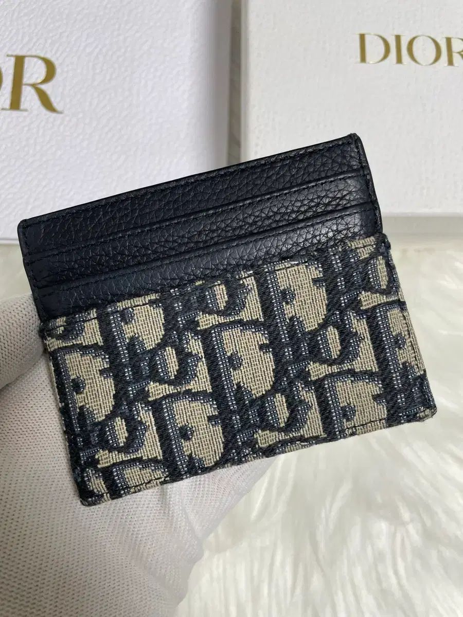 S 級 ディオール オブリーク カードウォレット