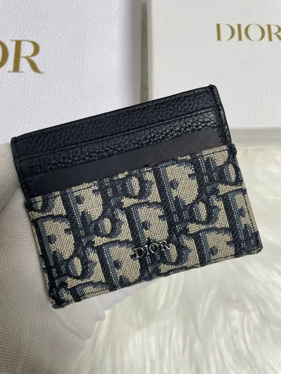 S 級 ディオール オブリーク カードウォレット