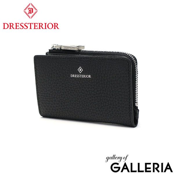 ドレステリア キーケース メンズ レディース ブランド 本革 革 レザー カード カード入れ 小銭入れ付き 小銭入れ 鍵 861611 クロ