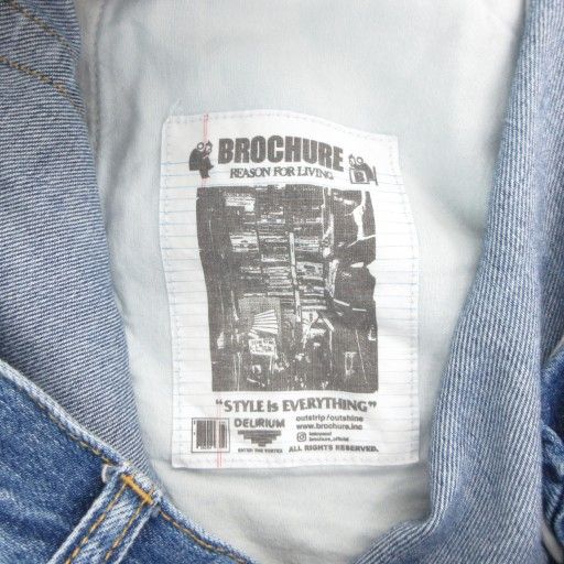 ブローシュアー BROCHURE × エスエスジー SSZ 1P HEATHER DENIM デニム