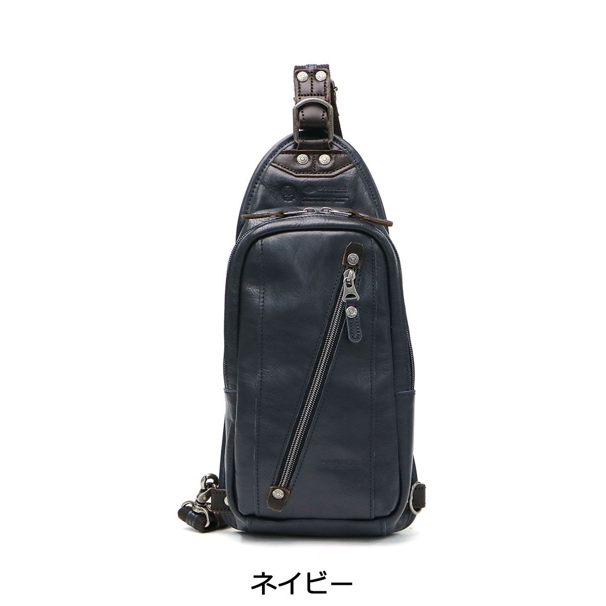 DOUBLES ショルダーバッグ ネイビー ダブルス DOUBLES ショルダー 