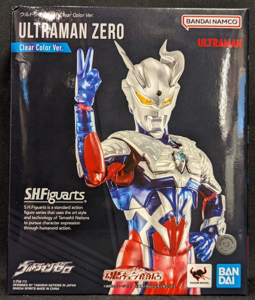 BANDAI SPIRITS S.H.Figuarts ウルトラマンゼロ Clear Color Ver