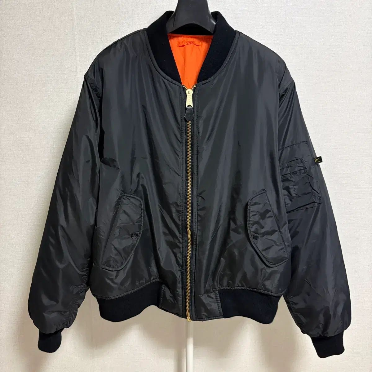 Rothco USAF MA-1 パイロットジャンパー ブラック L