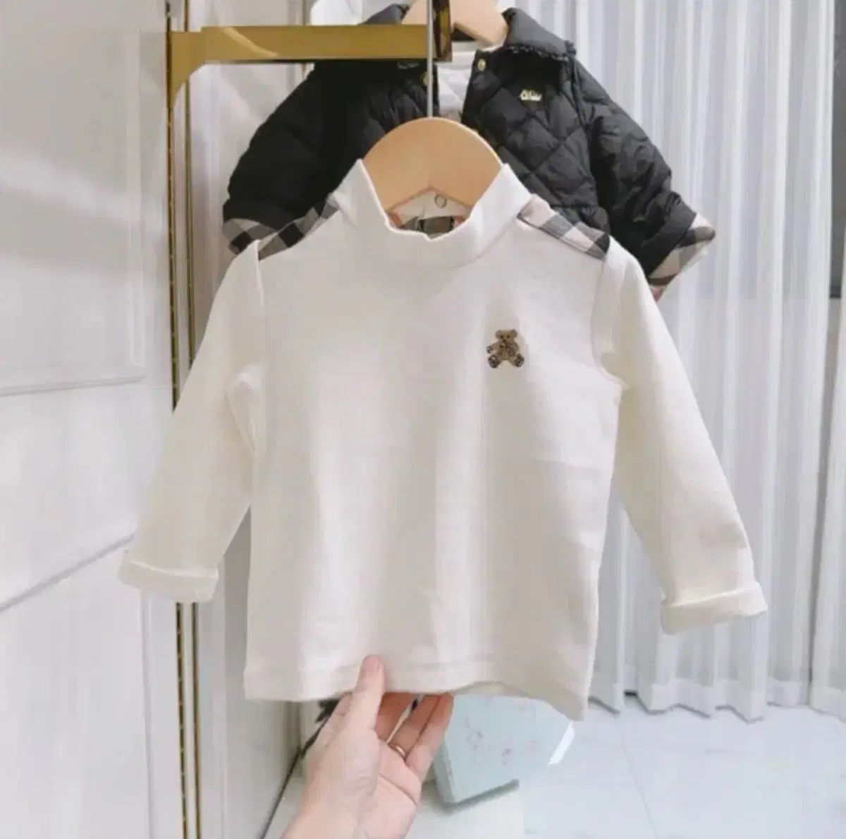 大得価，SALE ダックス ベイビー エッセンシャルズ モックネック Tシャツ 110 120 新品 Tシャツ