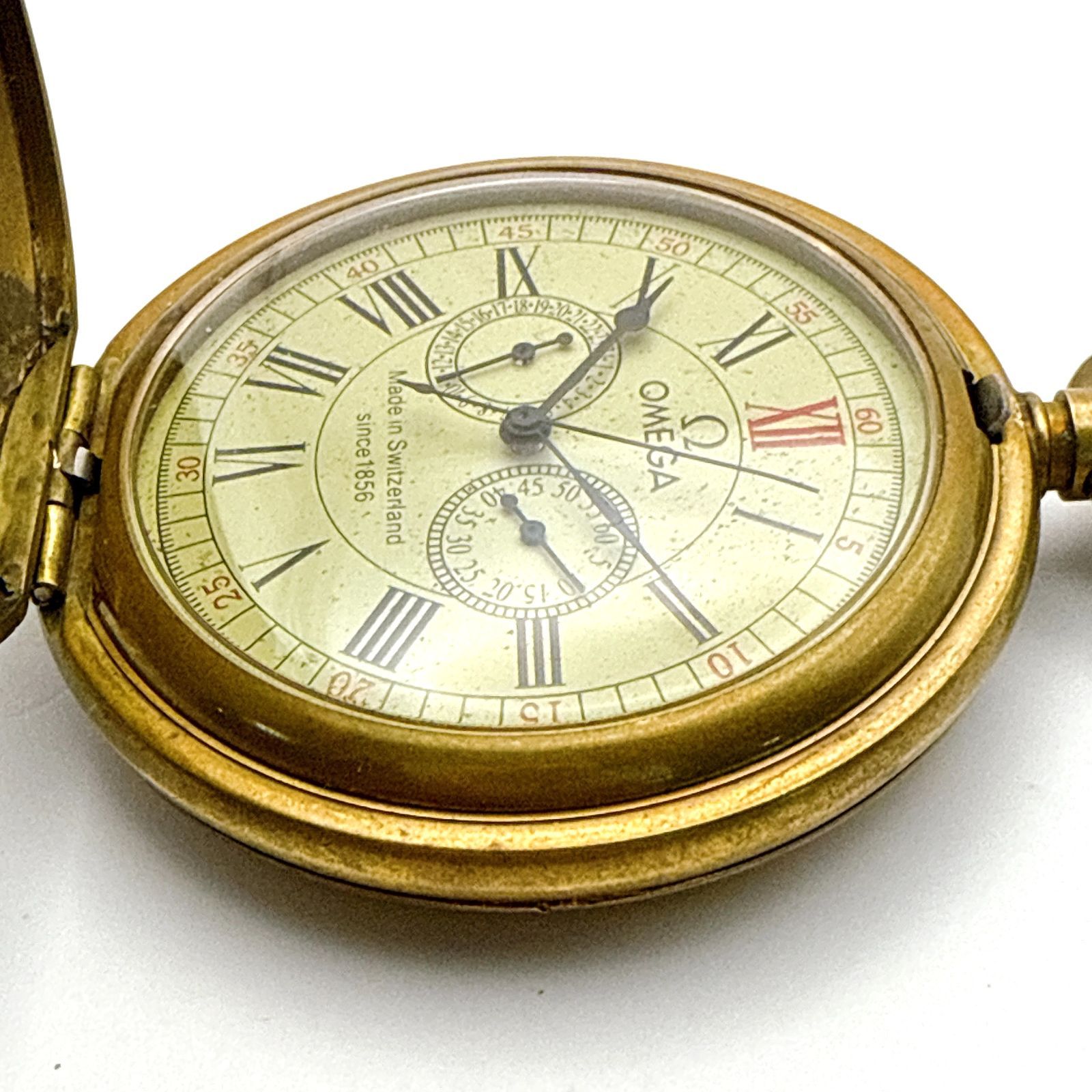 A110【稼働・希少・ヴィンテージ】OMEGA 手巻き機械式 懐中時計