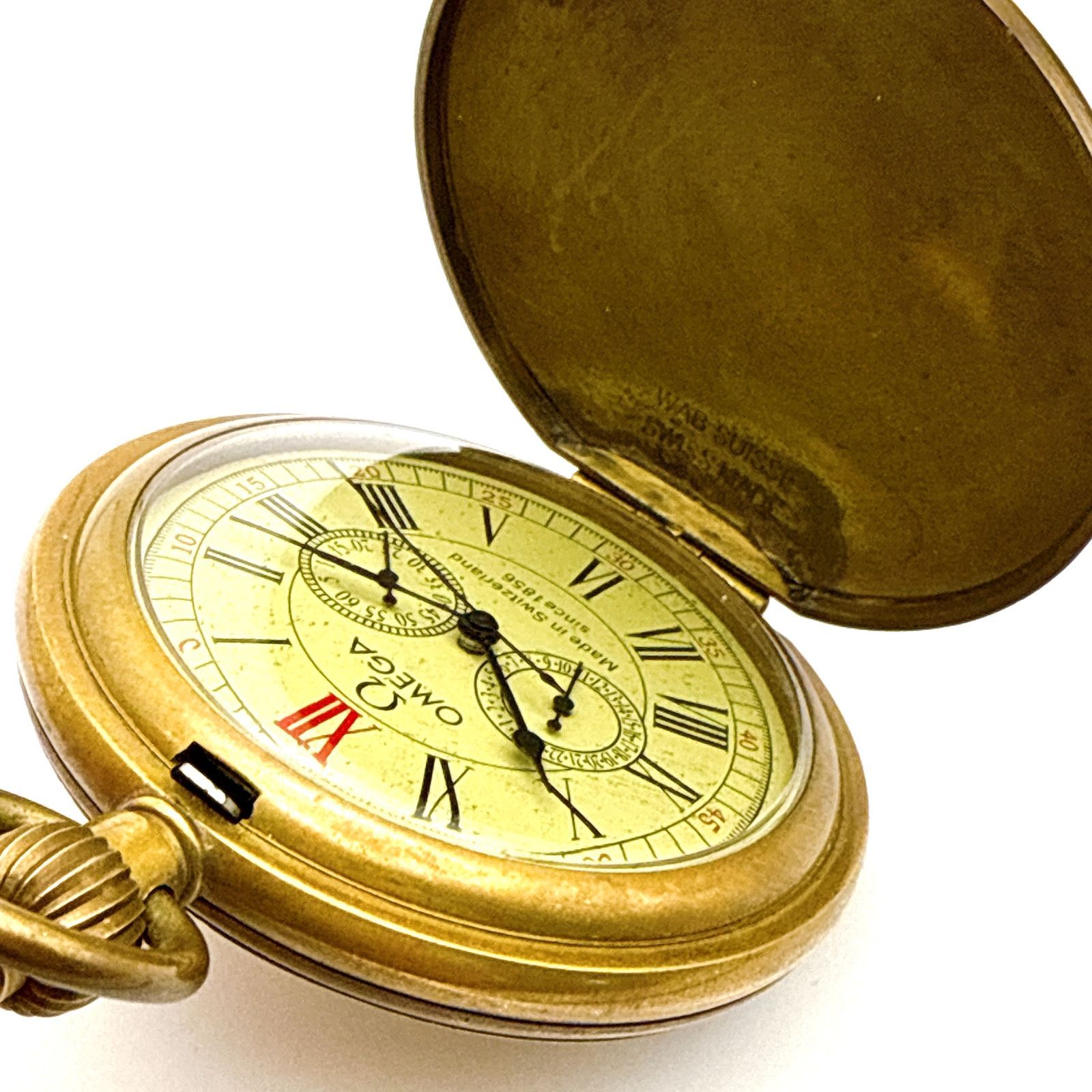 A110【稼働・希少・ヴィンテージ】OMEGA 手巻き機械式 懐中時計