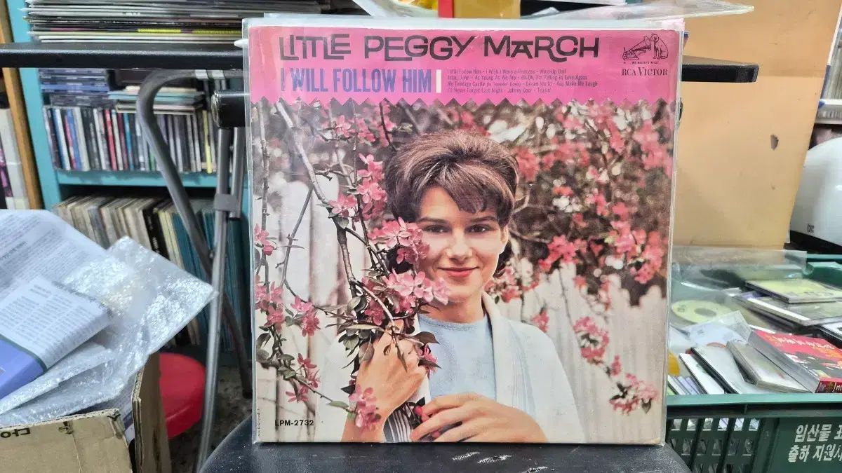 LITTLE ペギー みたいな感じです I Will Follow Him LP CD