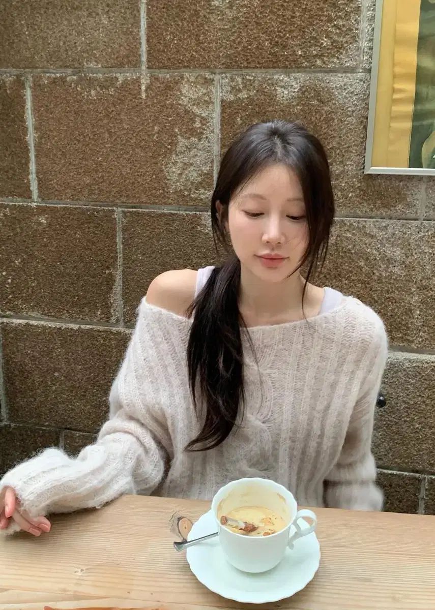 リリーコーツ オフショルダーニット Lizy Cable Kint