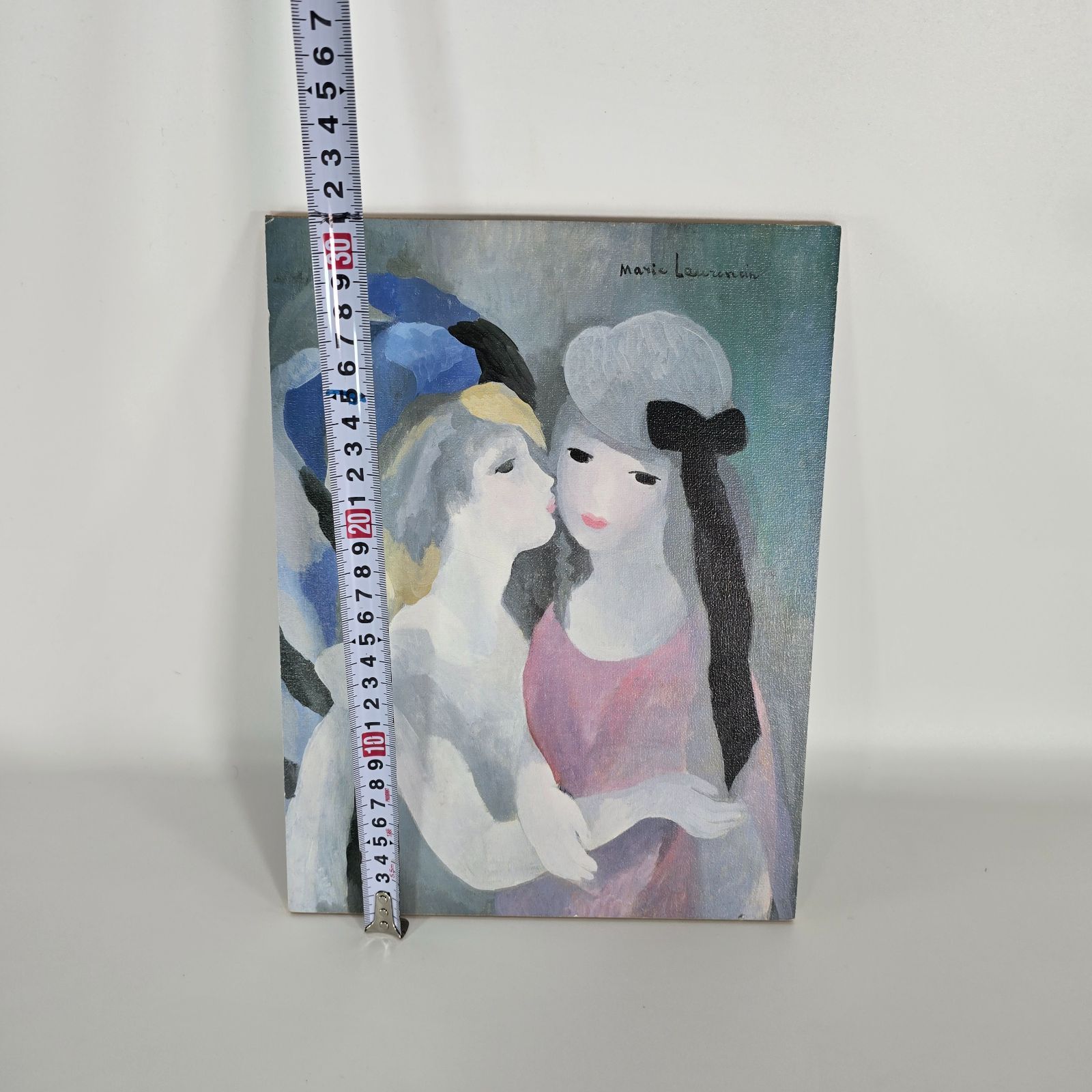 絵画 マリーローランサン 接吻 油彩画 インテリア アート 名画 美術