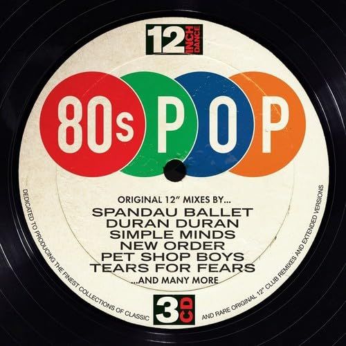 CD 12 Inch 80 s Pop Various Artists