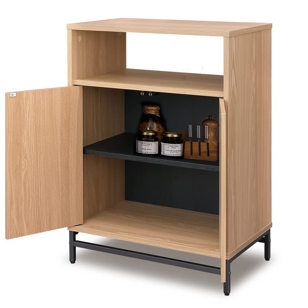 ナチュラル ブラック UTC-590 W ユニットキャビネット アイリスオーヤマ