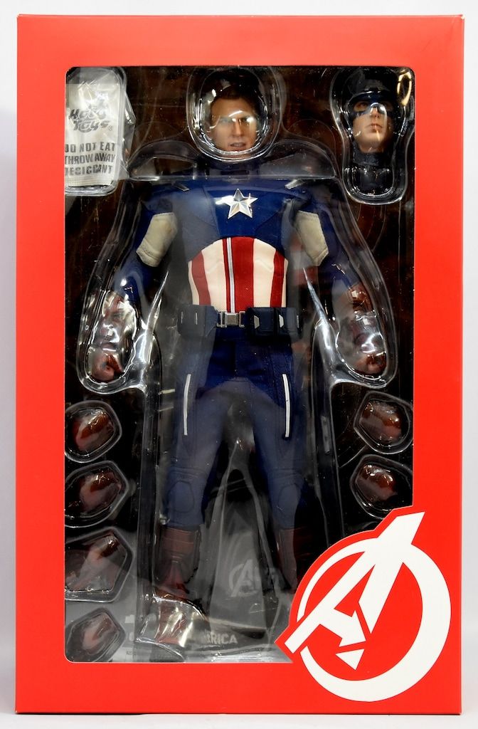 Movie Masterpiece Captain Hot Toys Figure America Scale Marvel The - Action 1&frasl;6 com: Avengers 0