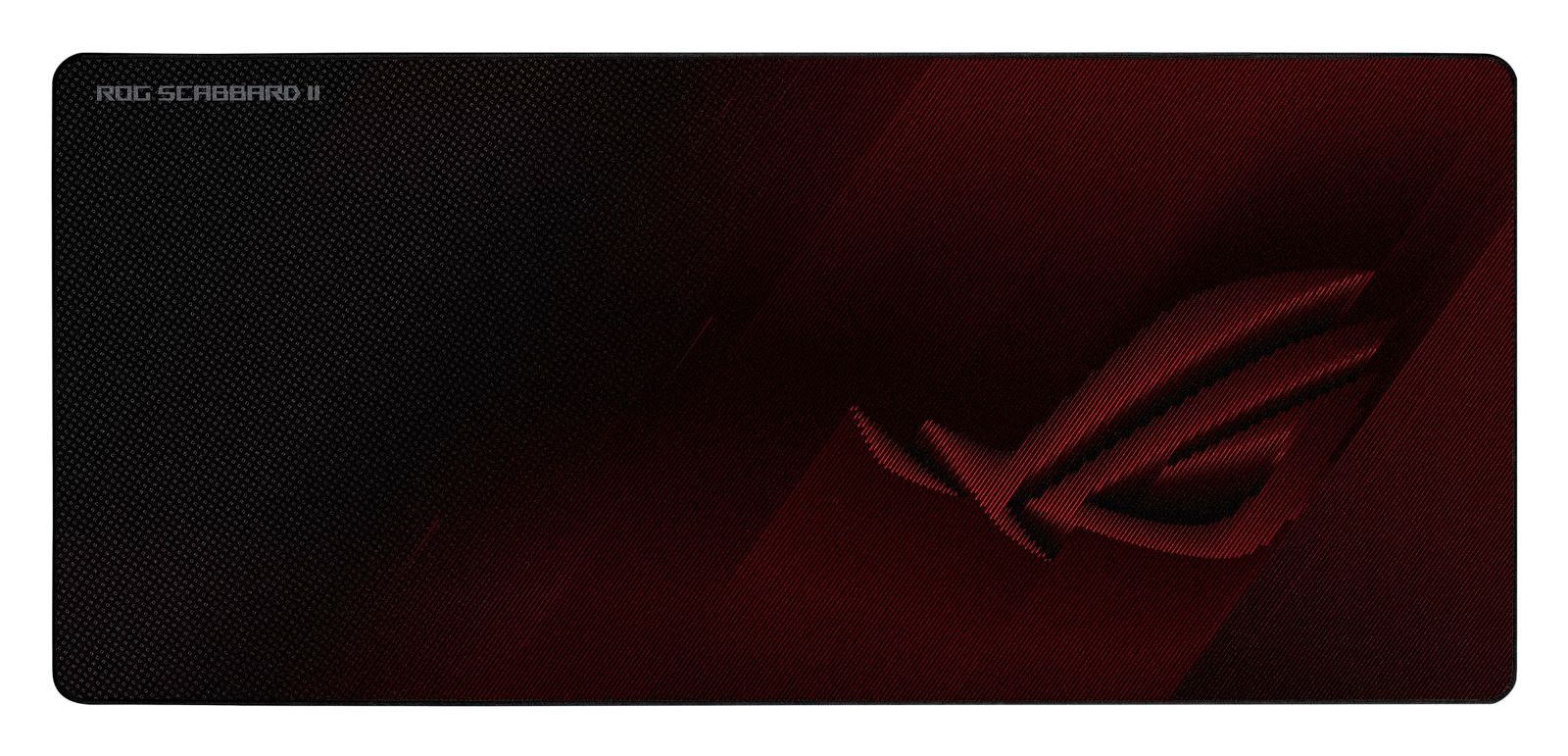 ほつれ防止のフラットステッチ加工 滑り止め 汚れをはじくナノコーティング 超大型 マウスパッド II Scabbard ROG ゲーミングマウスパッド ASUS