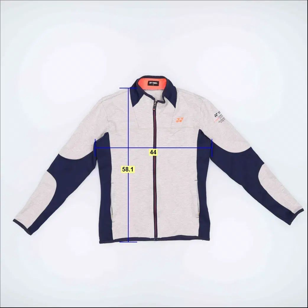 90 YONEX ヨネックス レディース トレーナー ジップアップ ジャケット