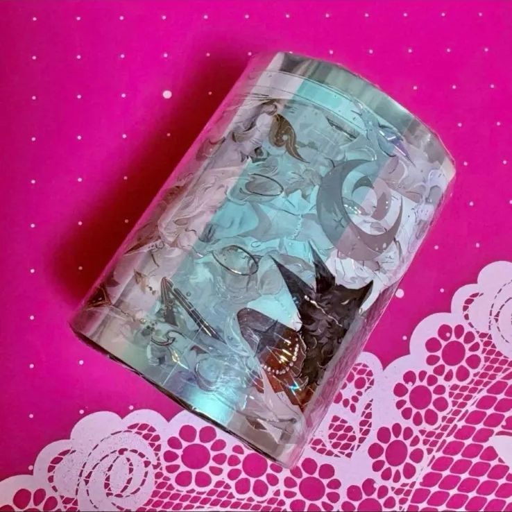 贝壳银 6cm×10m 御狐神 海外マスキングテープ 海外マステ - メルカリ