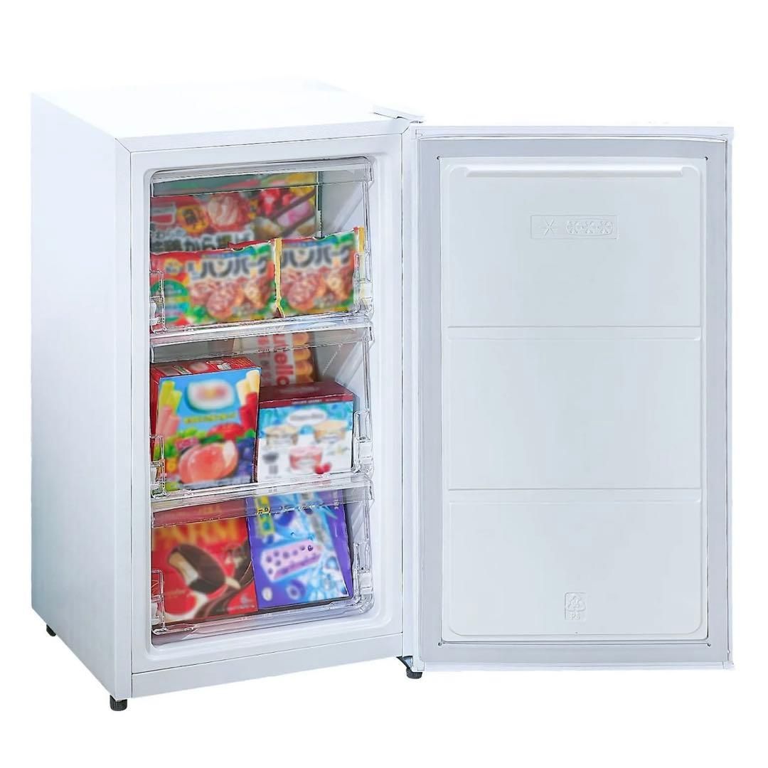 新品】冷凍庫 60L 大容量 スリム 小型 省エネ サブ冷凍庫 直冷式 2台目