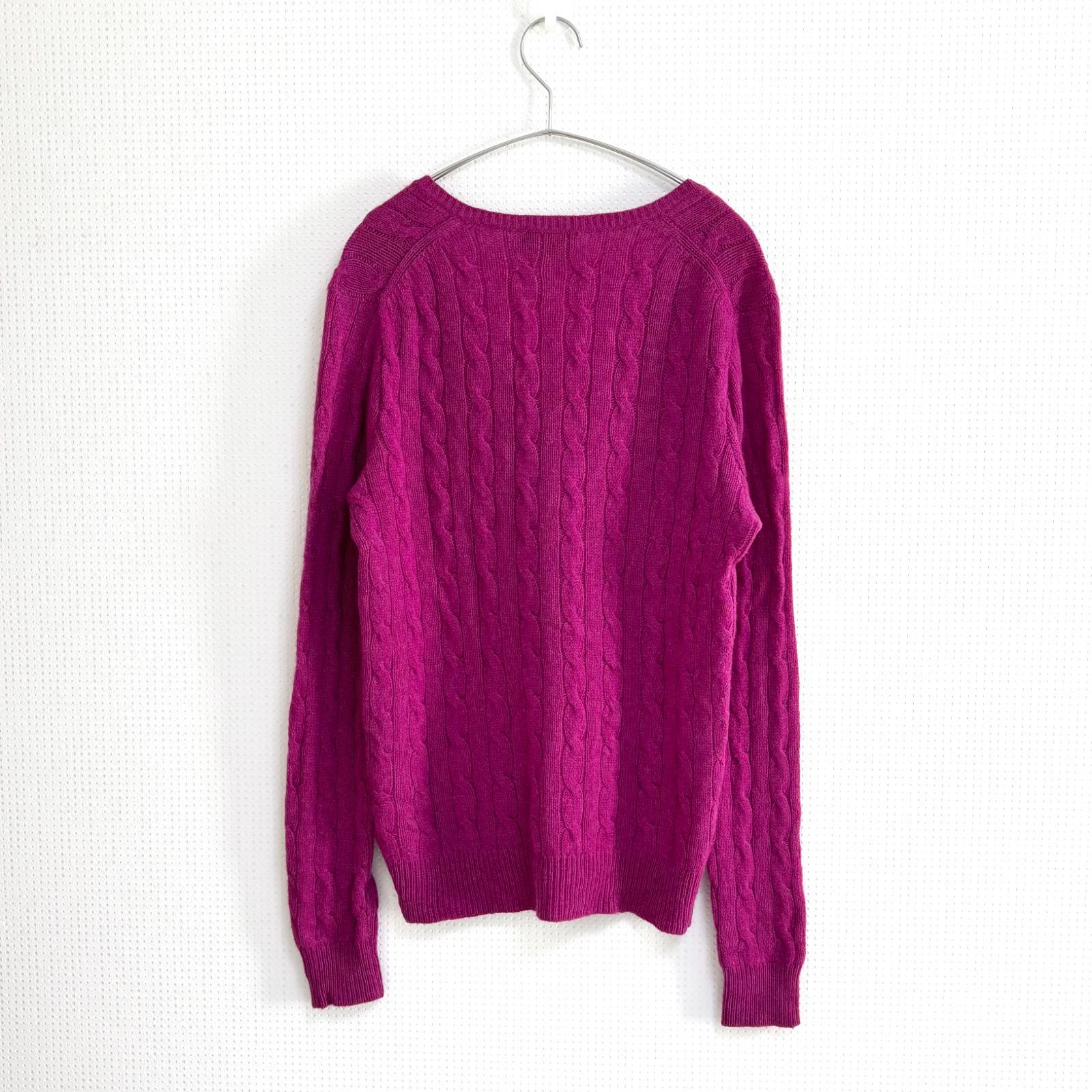 POLO RALPH LAUREN ポロ ラルフローレン カシミヤ混 Vネックニット