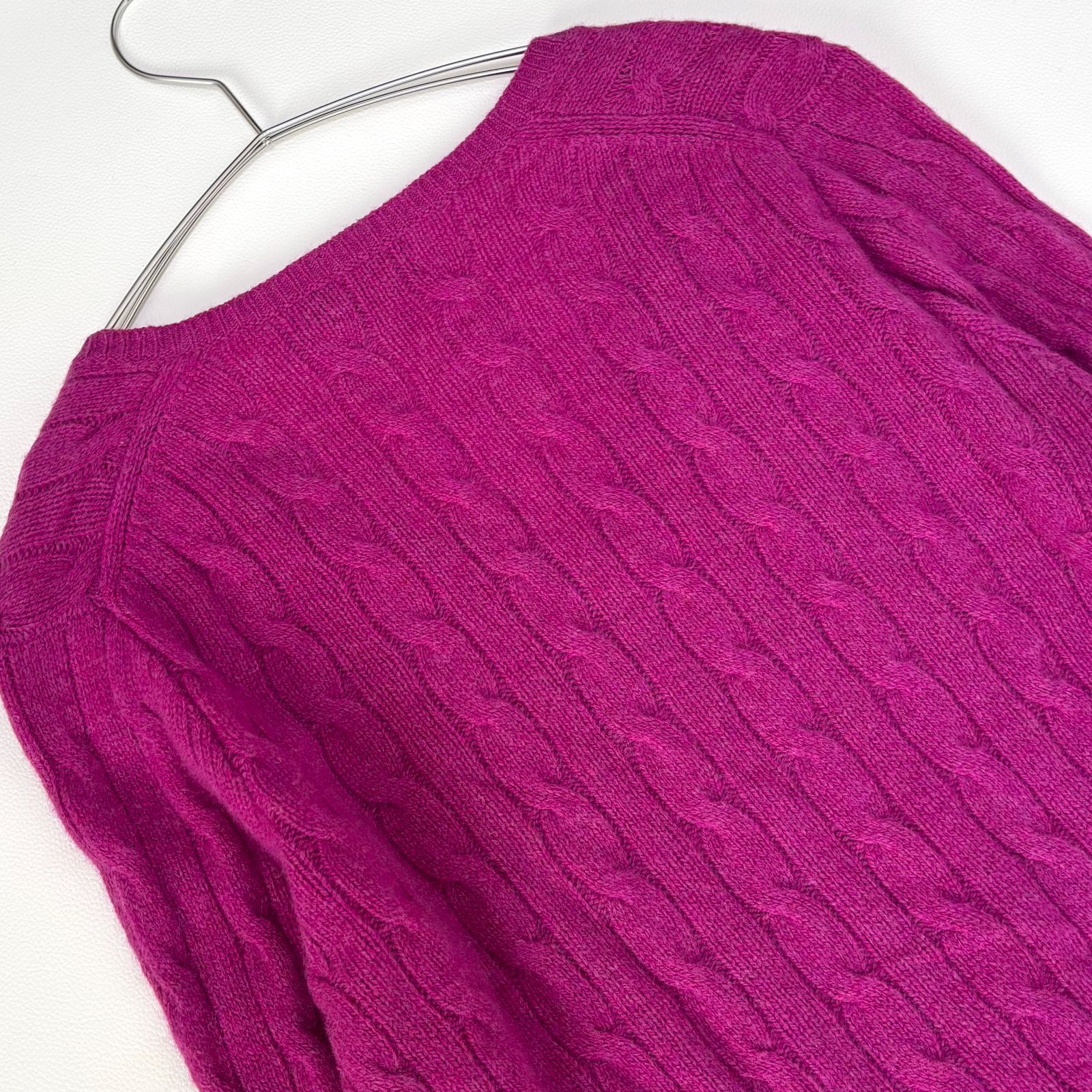 POLO RALPH LAUREN ポロ ラルフローレン カシミヤ混 Vネックニット