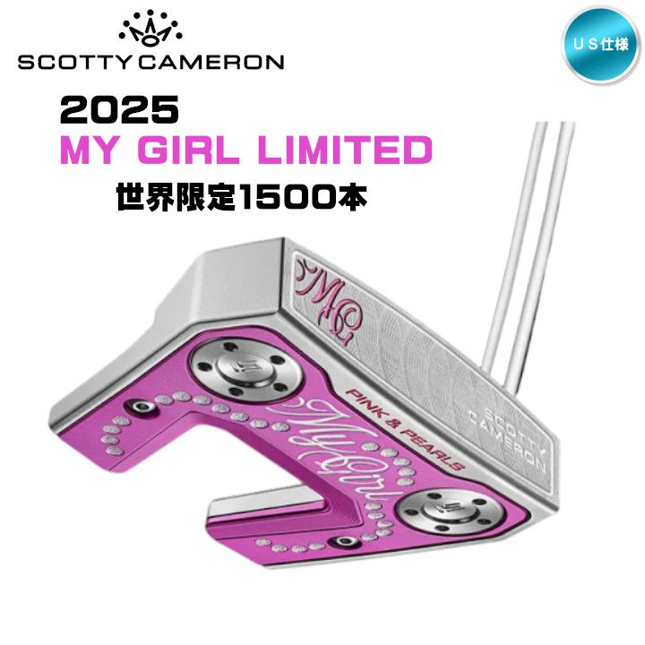 右用 2025 スコッティキャメロン マイガール My Girl パター 34インチ