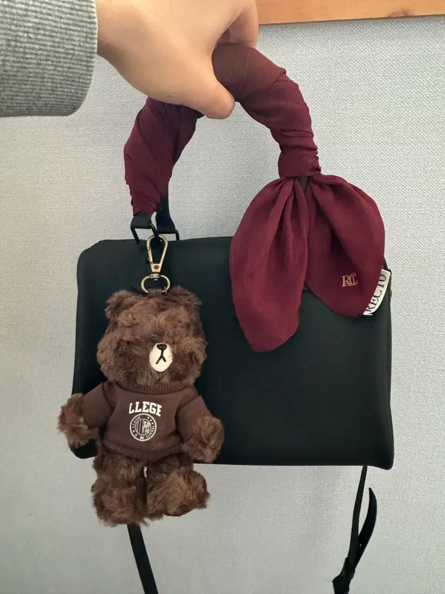 LLEGE レクト 25 fw バッグ キーホルダー スカーフ セット