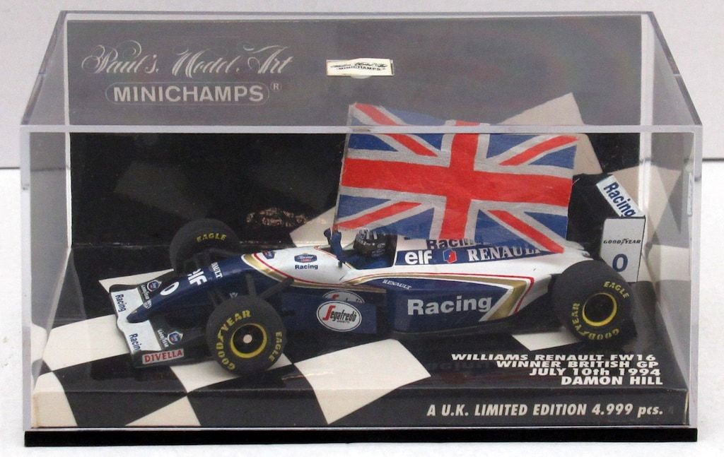 Paul sModelArt 1 RENAULT FW 16 DAMON HILL