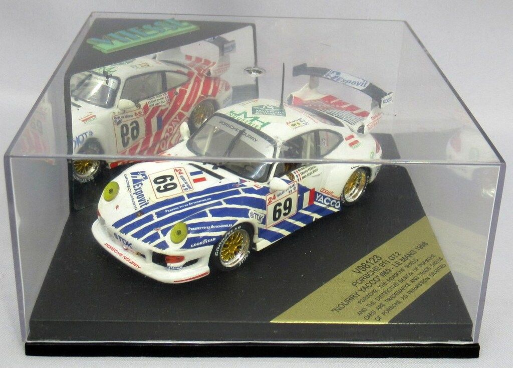 VITESSE 1/43 PORSCHE 911 GT2 NOURRY YACCO #69 LE MANS 1998 V98123
