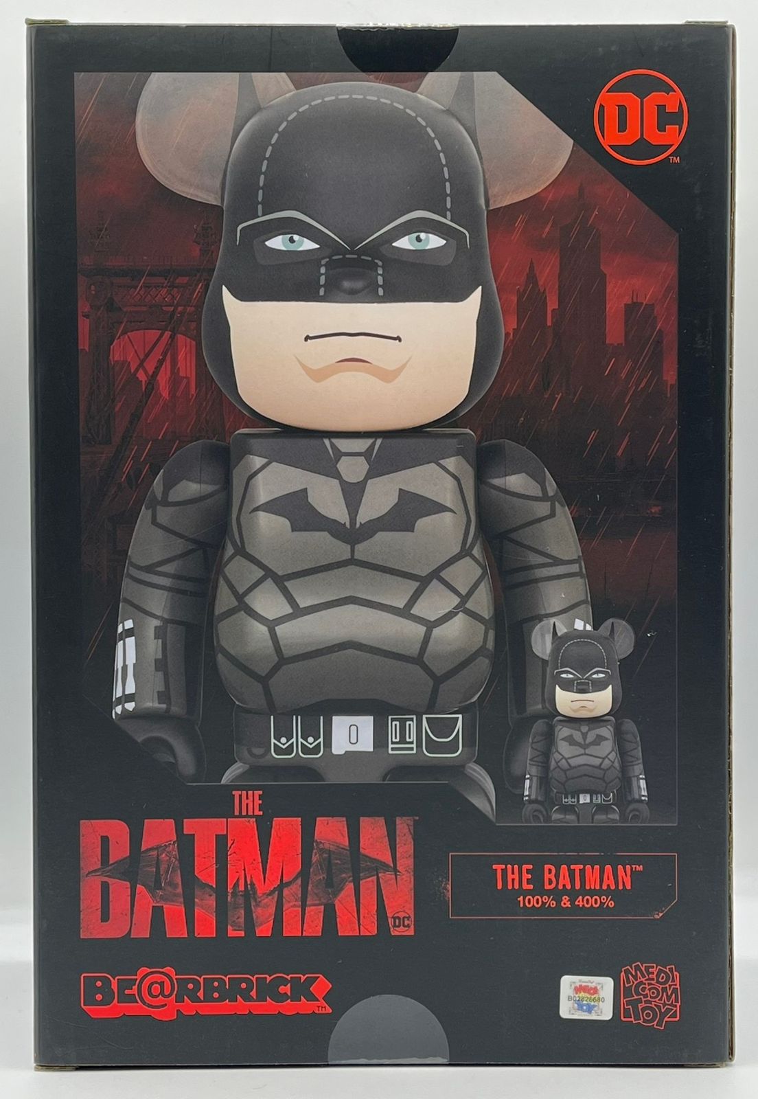 未開封】BE@RBRICK THE BATMAN 100% & 400% ベアブリック バットマン