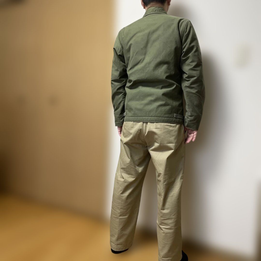 米軍実物 A-2 デッキジャケット 76年製 メンズS/34-36/ヴィンテージ 米軍実物 A-2 デッキジャケット 76年製 メンズS/34-36/ヴィンテージ