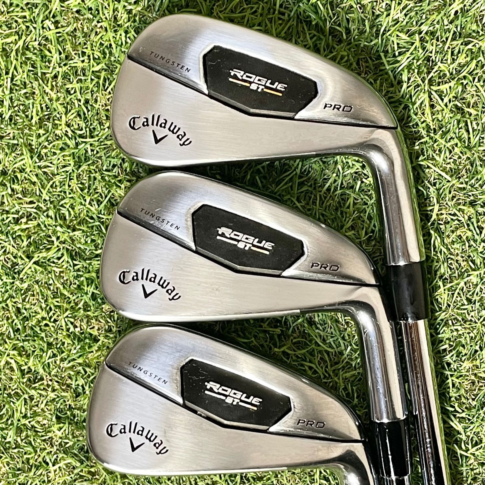 Callaway ROGUE ST PRO キャロウェイ ローグST プロ アイアンセット 6本 メンズ S 右 モデル スチールシャフト