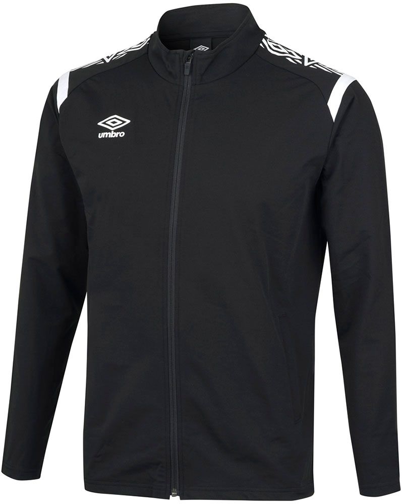 アンブロ umbro サッカー サッカー ジュニア ウォームアップジャケット  UAS2350J BKWH ブラック×ホワイト