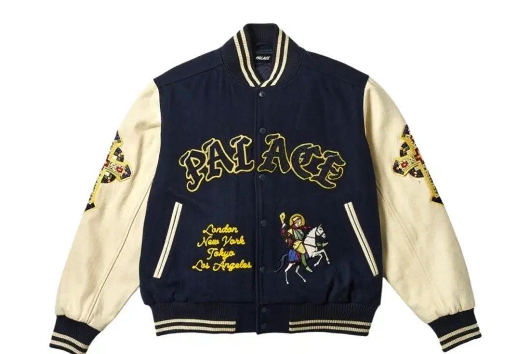 PALACE セントルイス バーシティ ジャケット ネイビー Mサイズ