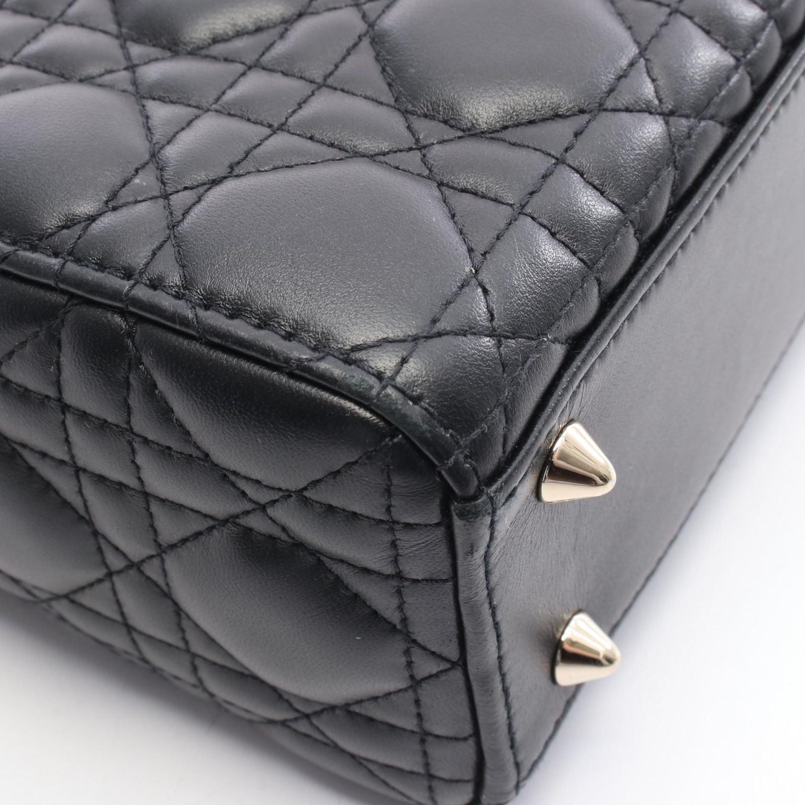 ディオール Dior ハンドバッグ レディディオール スモール カナージュ