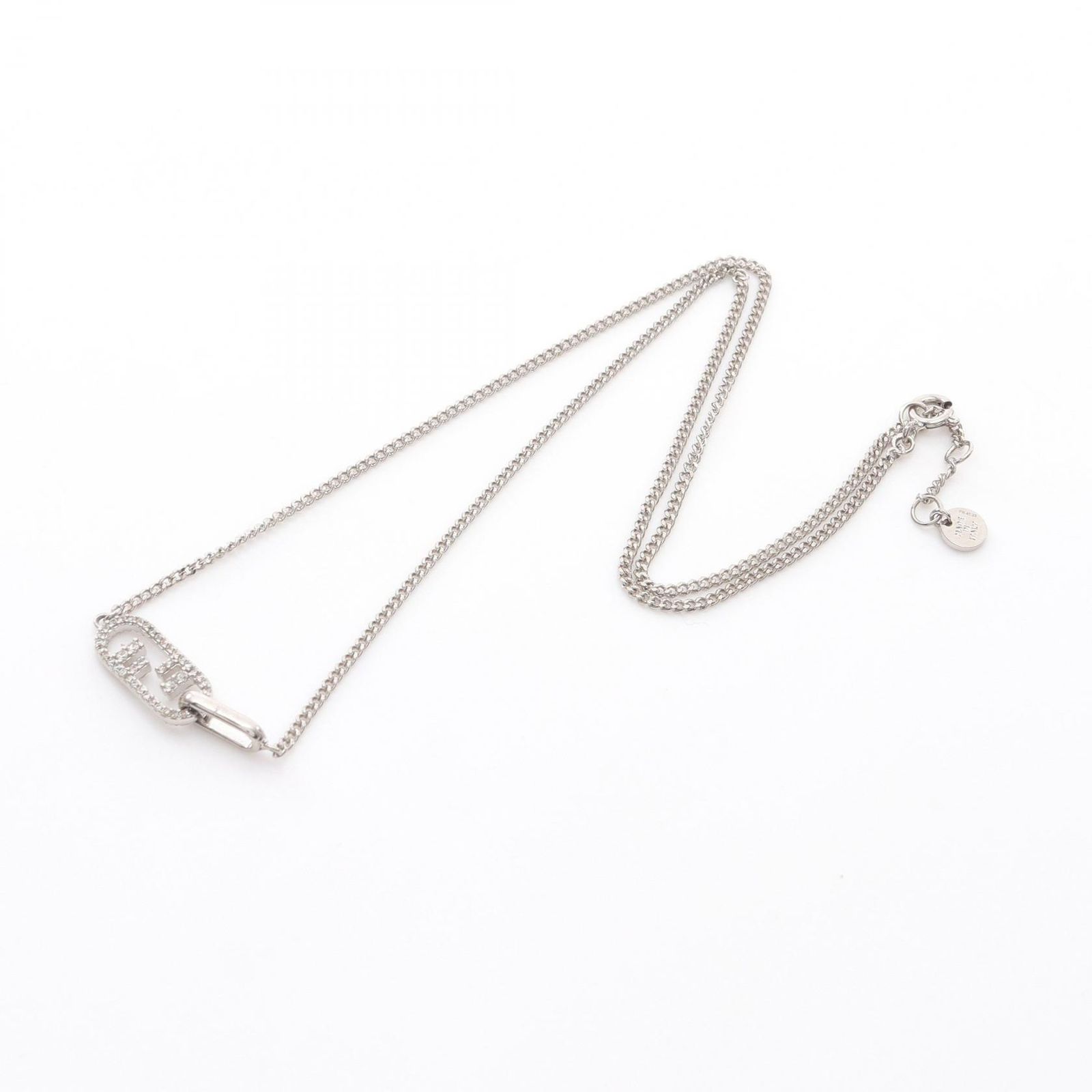 フェンディ FENDI ネックレス オーロック ステンレススチール レディース A