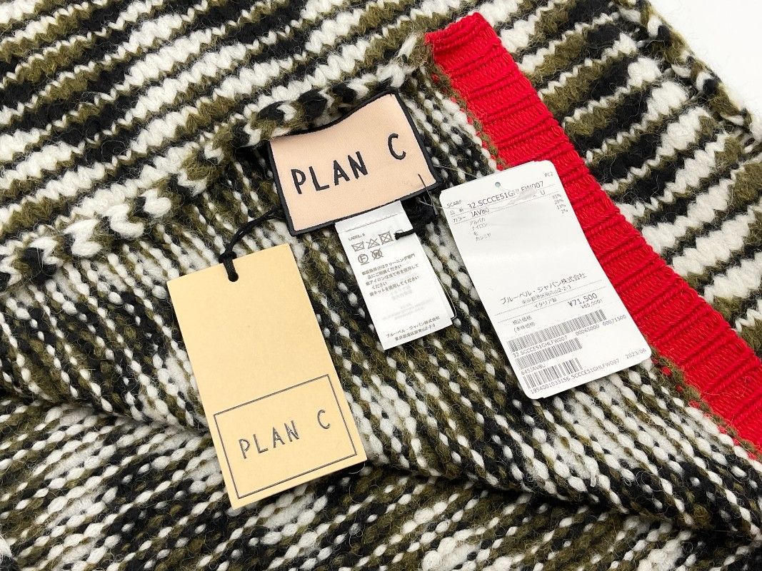 カシミア混アルパカウールマフラー -