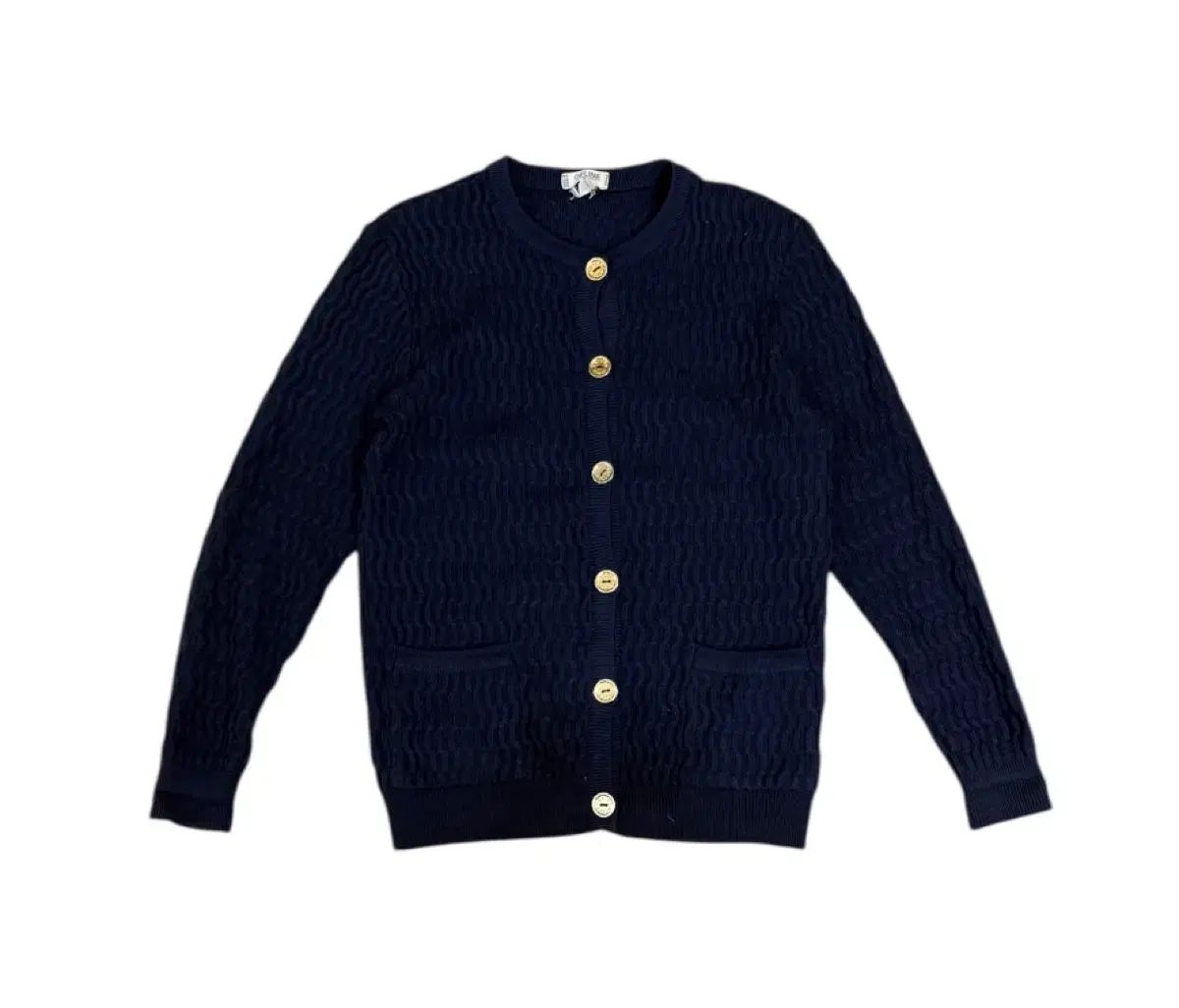 オールド セリーヌ 90s ゴールドボタン カーディガン - メルカリ