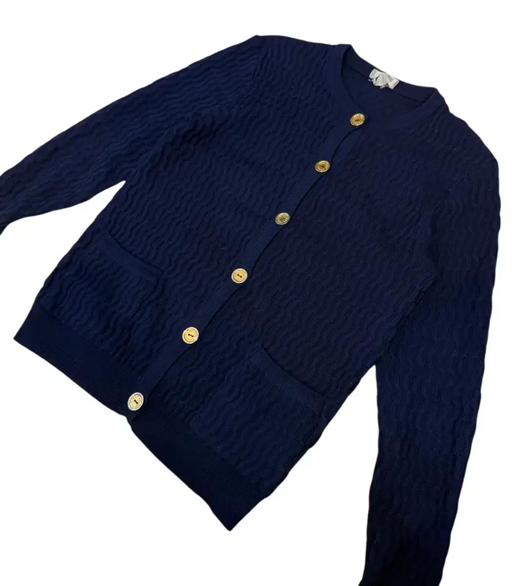 オールド セリーヌ 90s ゴールドボタン カーディガン - メルカリ