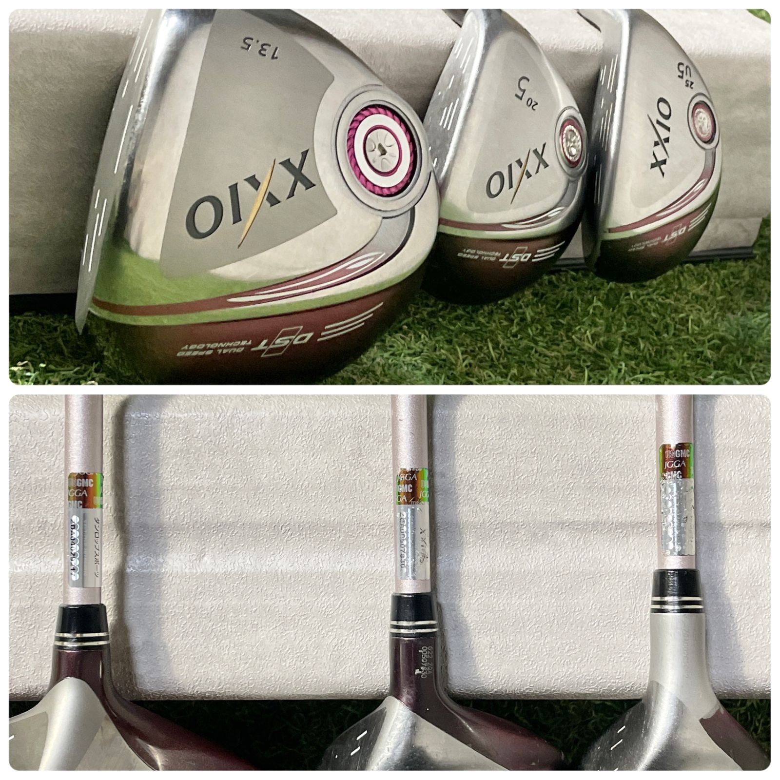 XXIO9 MP900 ボルドー レディース L ゴルフクラブセット 9本 右 DUNLOP