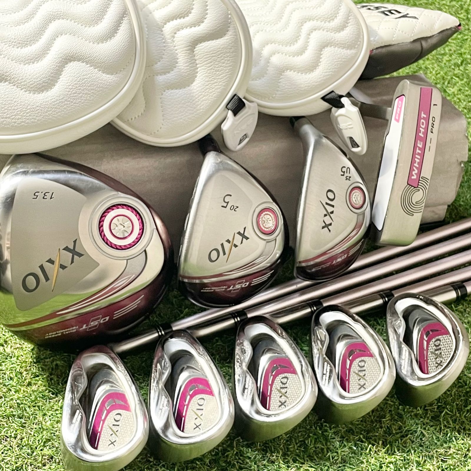 XXIO9 MP900 ボルドー レディース L ゴルフクラブセット 9本 右 DUNLOP
