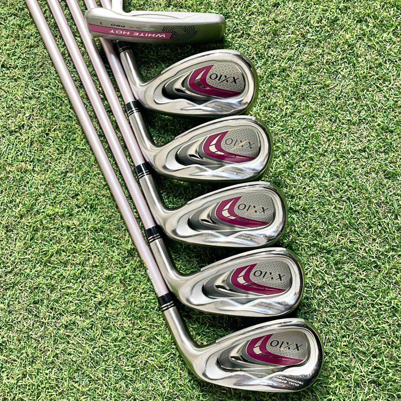 XXIO9 MP900 ボルドー レディース L ゴルフクラブセット 9本 右 DUNLOP
