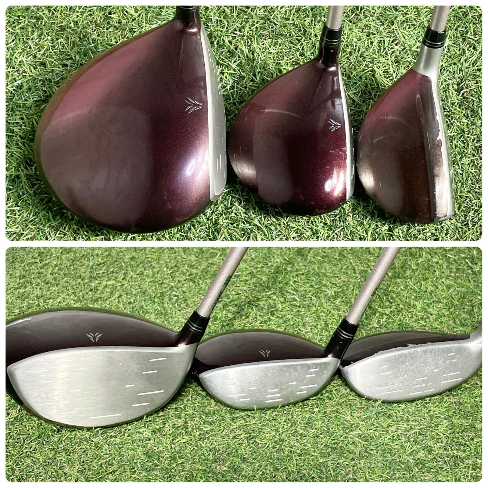 XXIO9 MP900 ボルドー レディース L ゴルフクラブセット 9本 右 DUNLOP