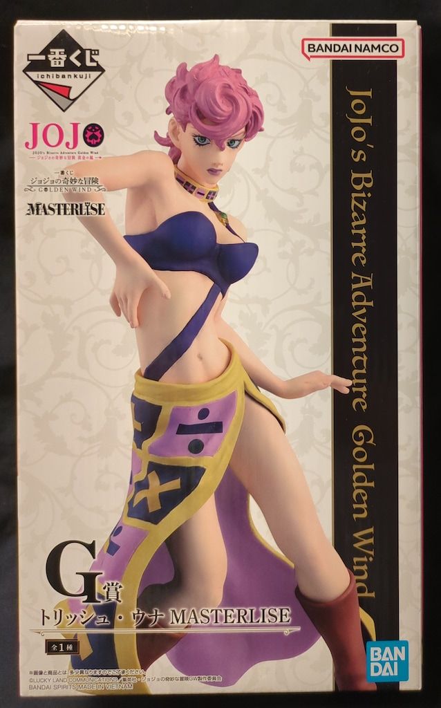 BANDAI SPIRITS 一番くじ ジョジョの奇妙な冒険 GOLDEN WIND G賞 トリッシュ・ウナ MASTERLISE