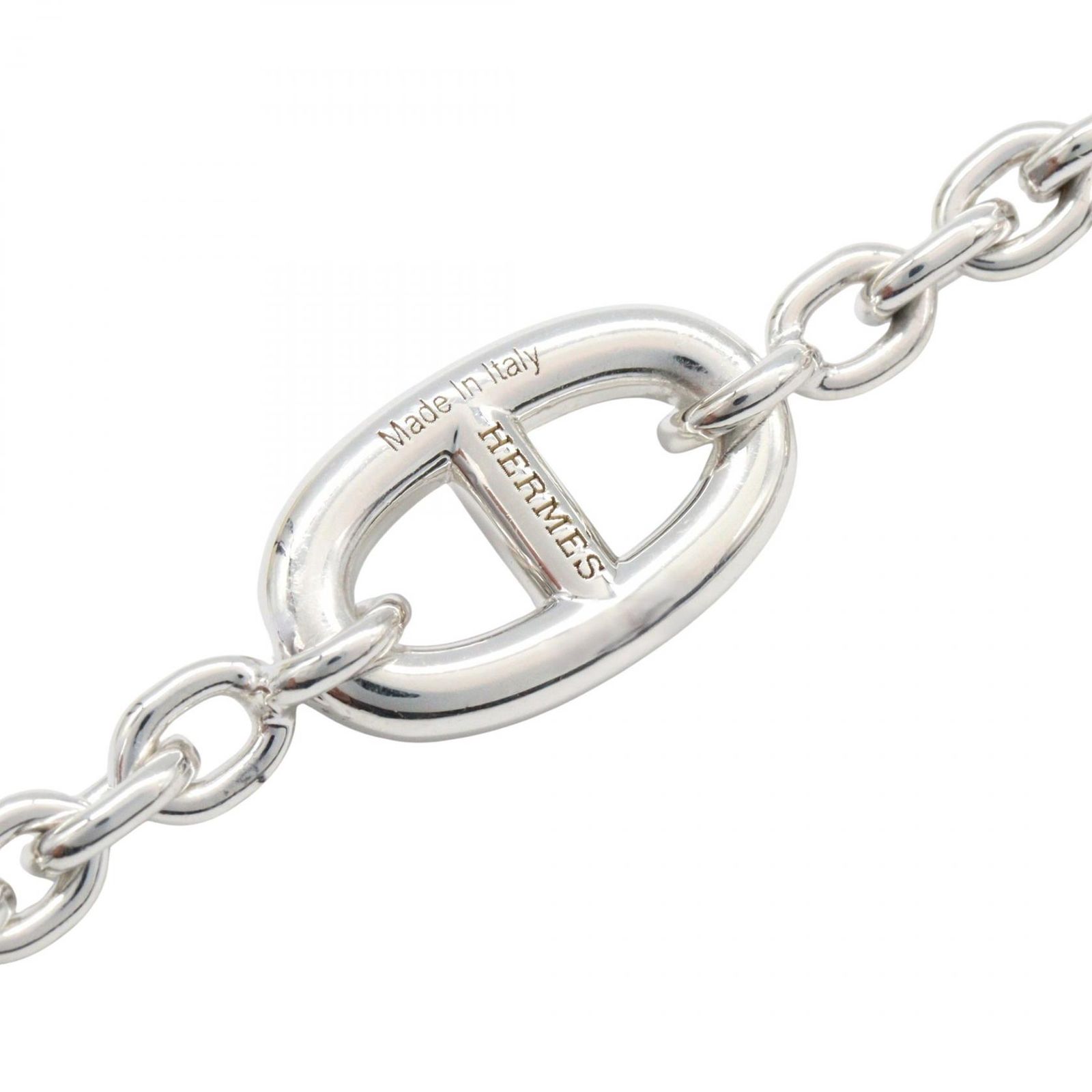  エルメス HERMES ネックレス ファランドール 120 首回り118㎝ シルバー925 レディース A ネックレス アクセサリー